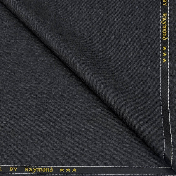 Blazer Fabric Raymond Plain Texture Poly Viscose Colour Anchor Grey