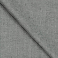 Blazer Fabric Raymond Self Slub Poly Viscose Colour Light Silver Grey