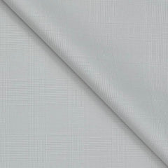 Blazer Fabric Raymond Poly Viscose Check Colour off White