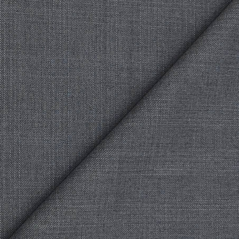 Blazer Fabric Raymond Wool Blended Self Texture Colour Silver Grey