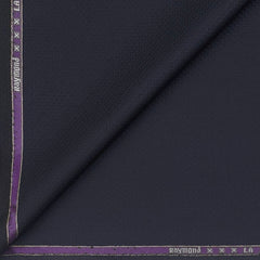 Blazer Fabric Raymond Wool Blended Dobby Colour Dark Blue