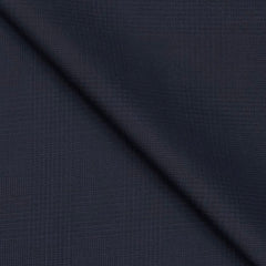 Blazer Fabric Raymond Poly Viscose Mild check Colour Indigo Blue