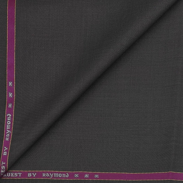 Blazer Fabric Raymond Poly Viscose Slub Colour Brown