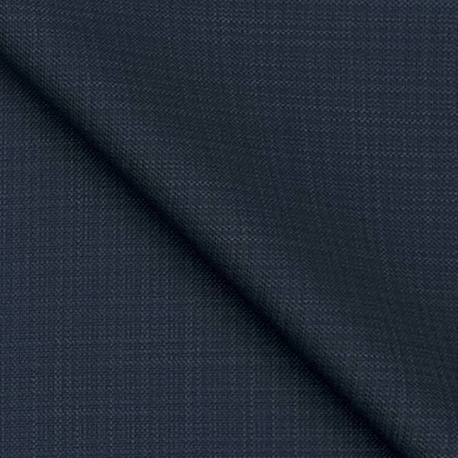 Blazer Fabric Raymond Poly Viscose Mild Check Colour Ocean Blue