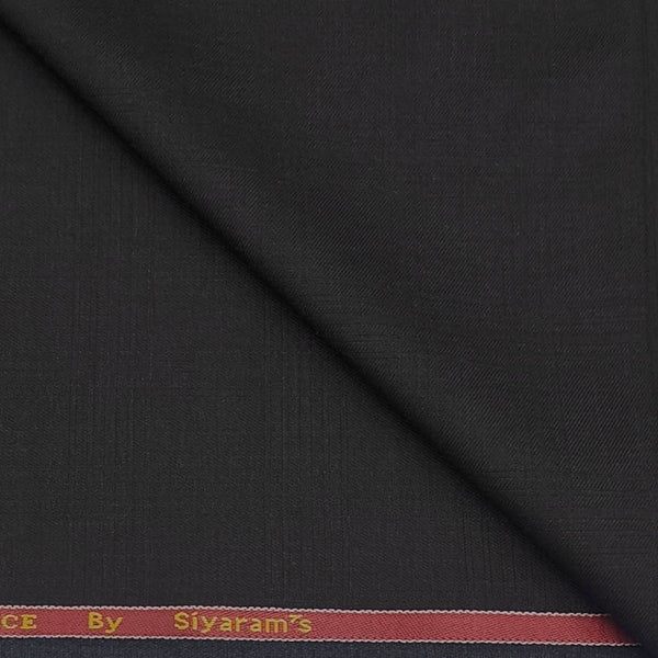 Blazer Fabric Siyaram Poly Viscose Mild Check Colour Bistre Brown