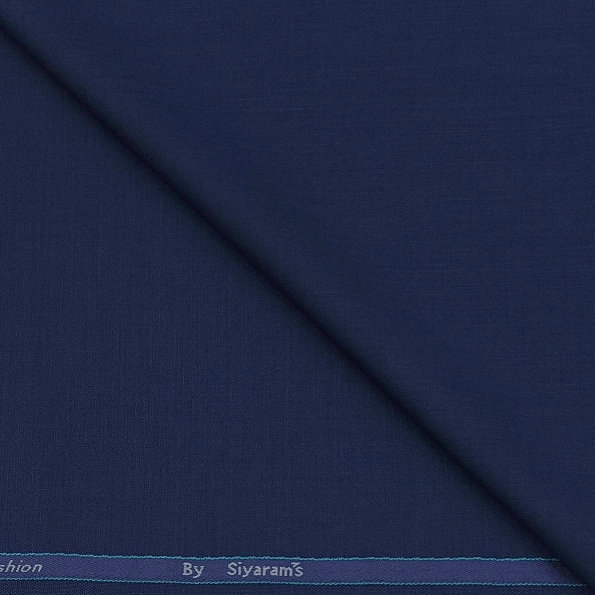 Blazer Fabric Siyaram Poly Viscose Self Texture Colour Blue