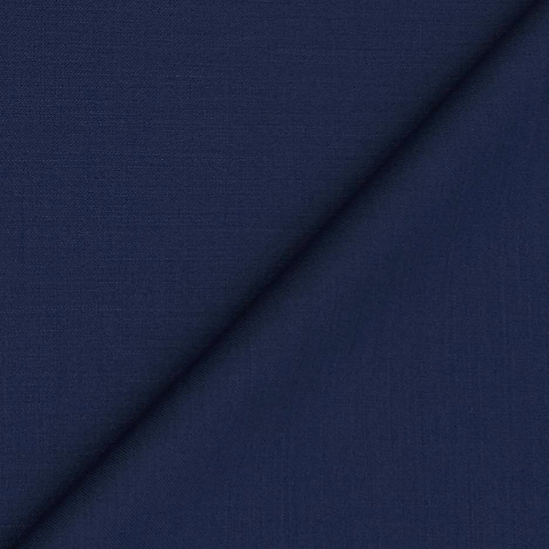 Blazer Fabric Siyaram Poly Viscose Self Texture Colour Blue