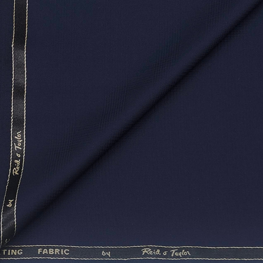 Blazer Fabric Reid N Taylor Poly Viscose Mild Check Colour Resolution Blue