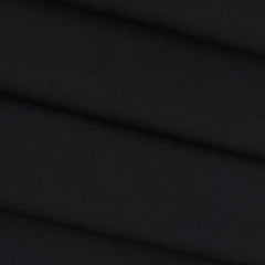 Blazer Fabric Graviera Poly Viscose Plain Colour Black