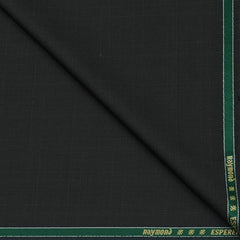 Koti Fabric Raymond Wool Blended Mild Check Colour Dark Green