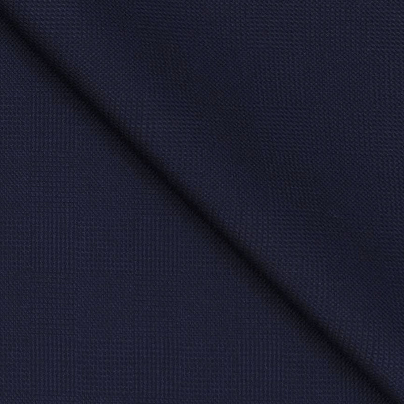 Koti Fabric Raymond Poly viscose Mild Check Colour Berry Blue
