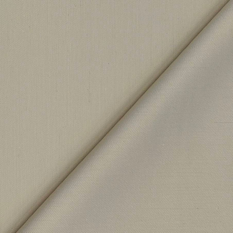 Koti Fabric Raymond Poly viscose Plain Colour Light Beige