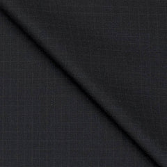 Koti Fabric Raymond Wool Blended Small Check Colour Blackish Brown