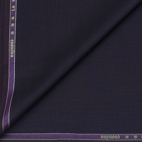 Koti Fabric Raymond Poly Viscose Self Texture Colour Wine