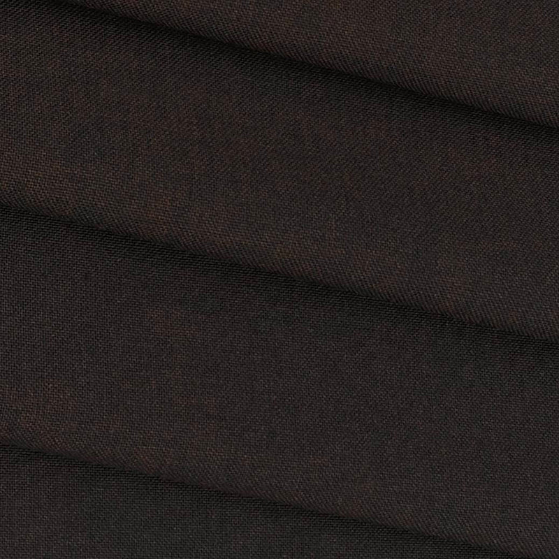Koti Fabric Siyaram Cotton Blended Worsted Colour Dark Brown