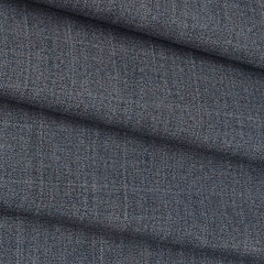 Koti Fabric Siyaram Poly Viscose Broad Check Colour Blueish Grey