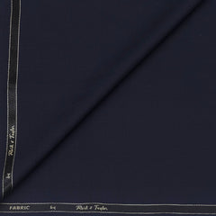 Koti Fabric Reid N Taylor Poly Viscose Mild Check Colour Midnight Blue