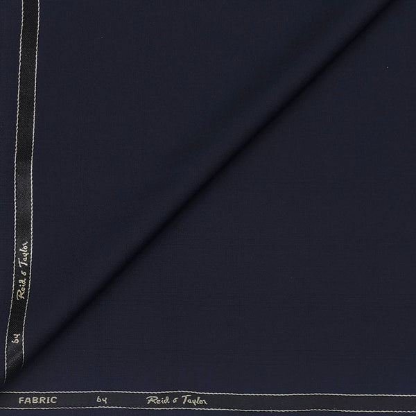 Koti Fabric Reid N Taylor Poly Viscose Mild Check Colour Midnight Blue