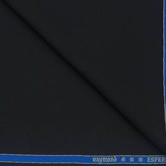 Koti Fabric Raymond Wool Blended Self Texture Colour Black