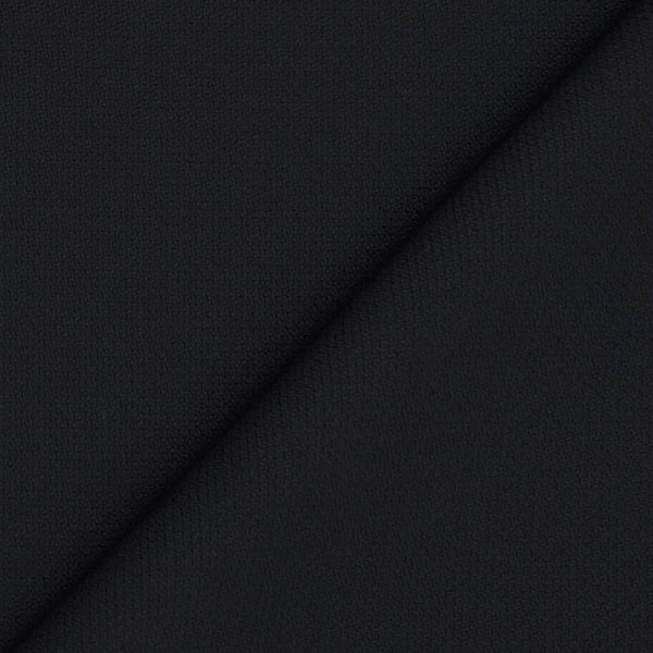 Koti Fabric Raymond Wool Blended Self Texture Colour Black