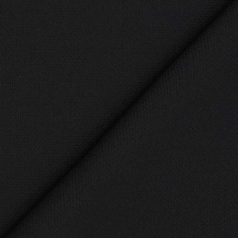 Koti Fabric Raymond Wool Blended Self Texture Colour Black