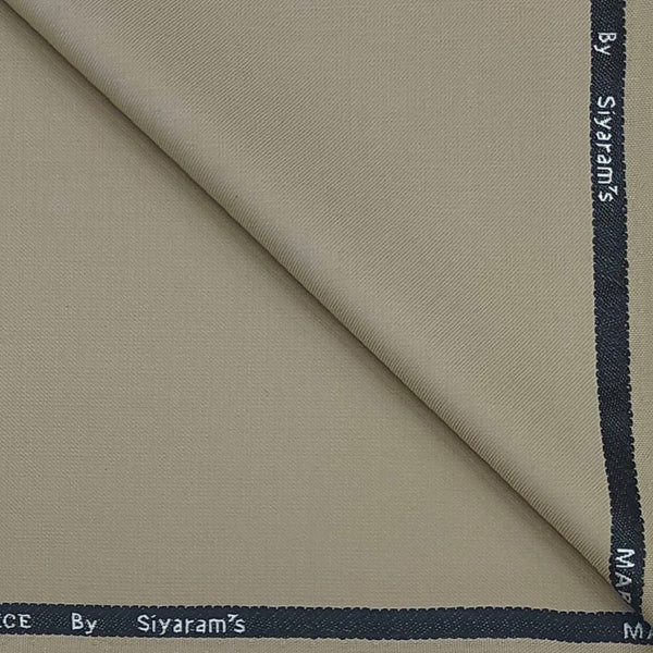 Koti Fabic Siyaram Poly Viscose Plain Colour Camel