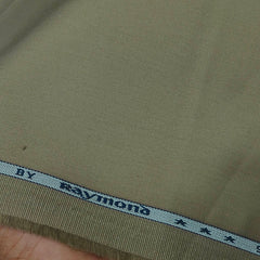 Trouser Fabric Raymond Pure Cotton Plain Lycra Color Arctich Green