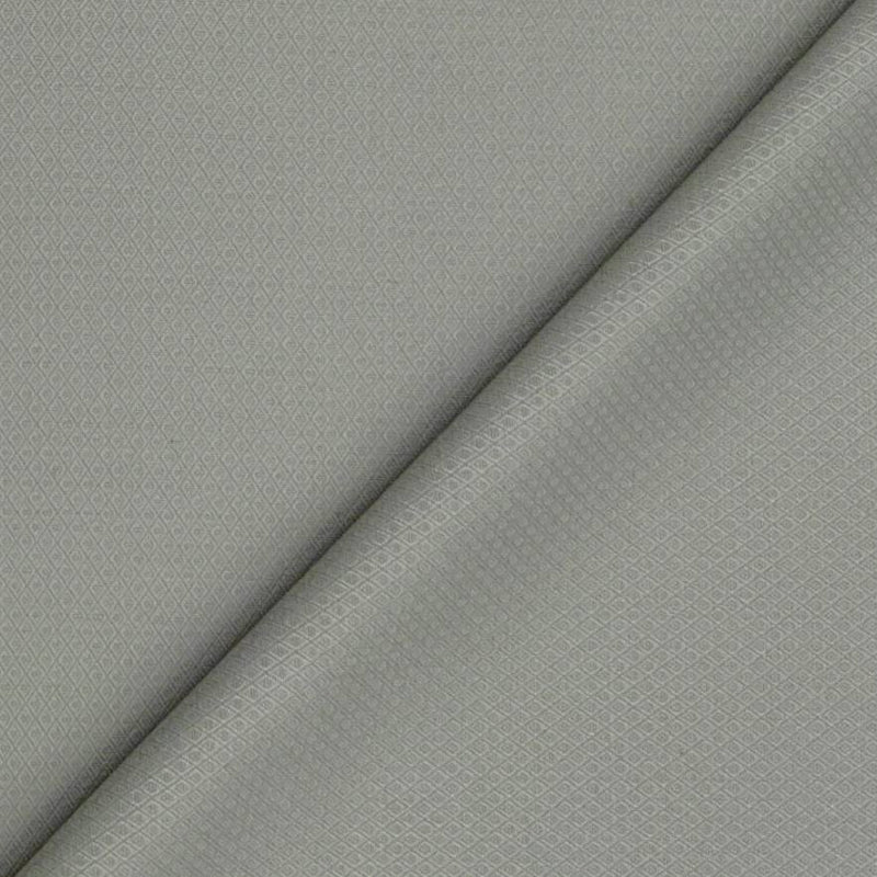Trouser Fabric OCM Super 100s Wool Blended Dobby Colour Fossil Grey