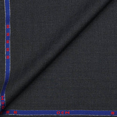 Trouser Fabric OCM Wool Blended Mild Lining Colour Charcoal Grey