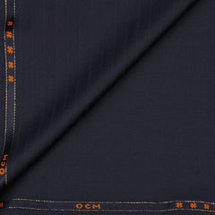 Trouser Fabric OCM Wool Blended Lining Colour Royal Dark Blue