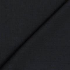 Trouser Fabric OCM Super 100s Wool Stretchable Blended Pin Lining Colour True Black