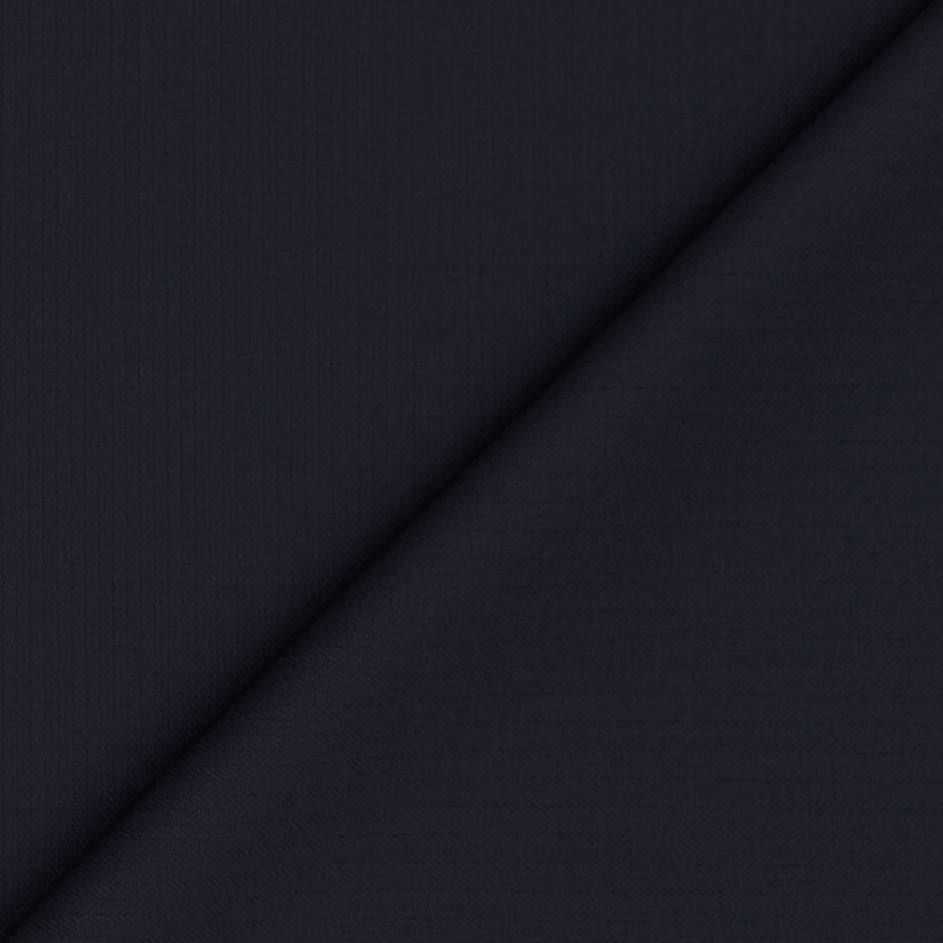 Trouser Fabric OCM Super 100s Wool Stretchable Blended Pin Lining Colour Midnight Blue