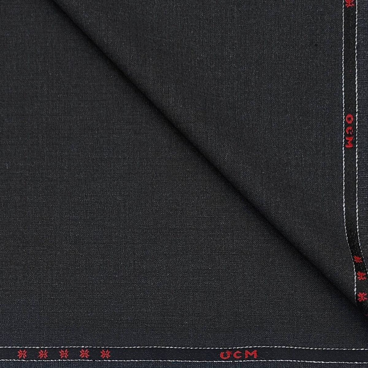 Trouser Fabric OCM Super 100s Wool Stretchable Blended Worsted Colour Anchor Grey