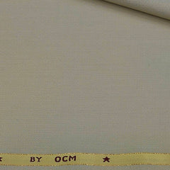 Trouser Fabric OCM Super 100s Wool Blended Dobby Colour Light Brown