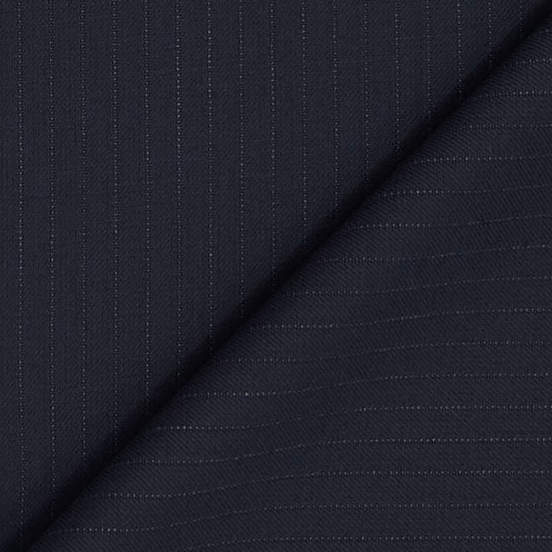 Trouser Fabric OCM Wool Blended Lining Colour Indigo Blue