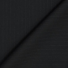 Trouser Fabric OCM Wool Blended Lining Colour Crow Black