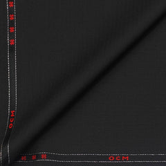Trouser Fabric OCM Super 100s Wool Stretchable Blended Pin Lining Colour Coffee Brown