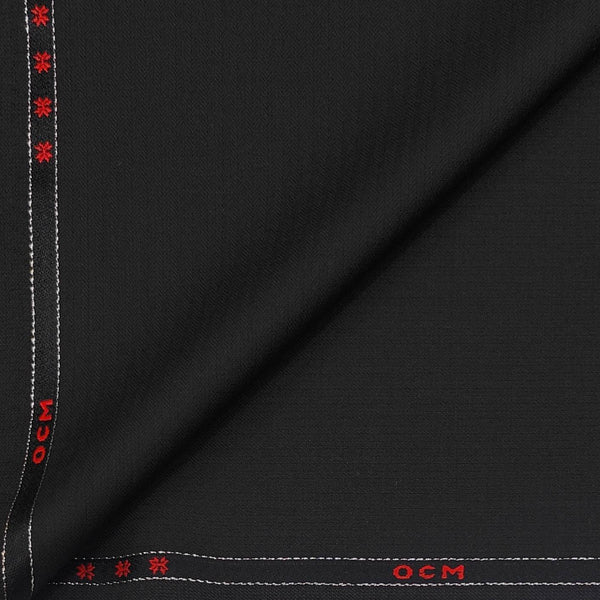 Trouser Fabric OCM Super 100s Wool Stretchable Blended Pin Lining Colour Coffee Brown