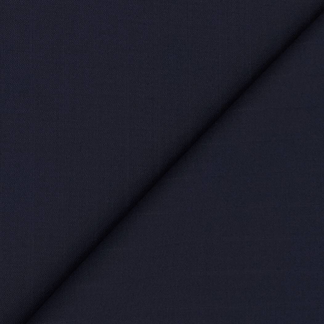 Trouser Fabric OCM Wool Blended Mild Lining Colour Resolution Blue