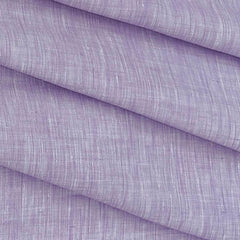 Shirt Fabric Raymond Pure Linen Plain Colour Lavender