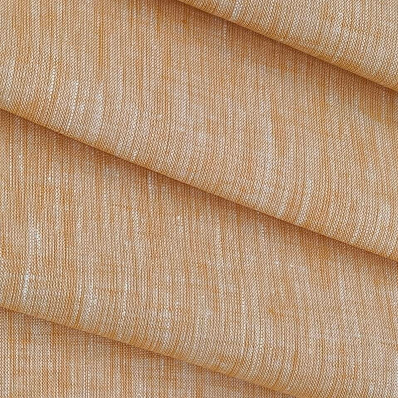 Shirt Fabric Raymond Pure Linen Plain Colour Apricot Peach