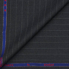 Trouser Fabric Donear Wool Blended Broad Lining Colour Lava Grey