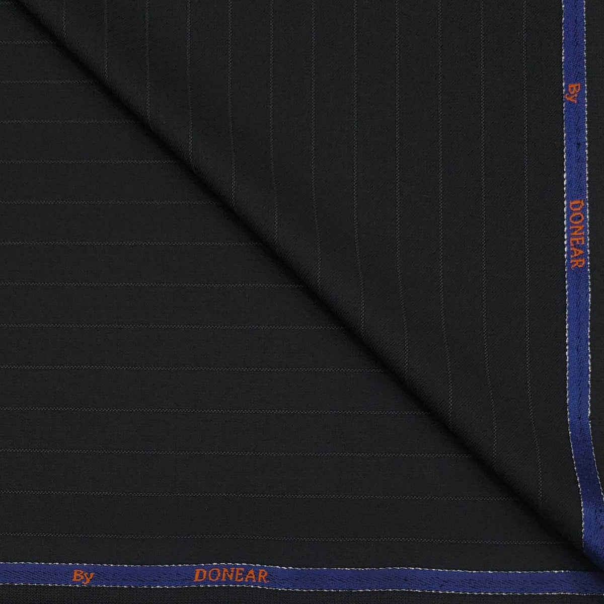 Trouser Fabric Donear Wool Blended Broad Lining Colour Black