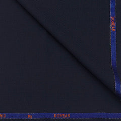 Trouser Fabric Donear Wool Blended Dobby Colour Midnight Blue