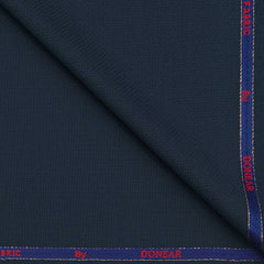 Trouser Fabric Donear Wool Blended Dobby Colour Agean Blue