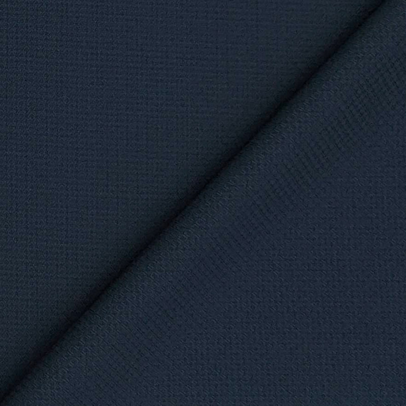 Trouser Fabric Donear Wool Blended Dobby Colour Agean Blue