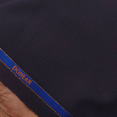 Trouser Fabric Donear Wool Blended Dobby Colour Wine