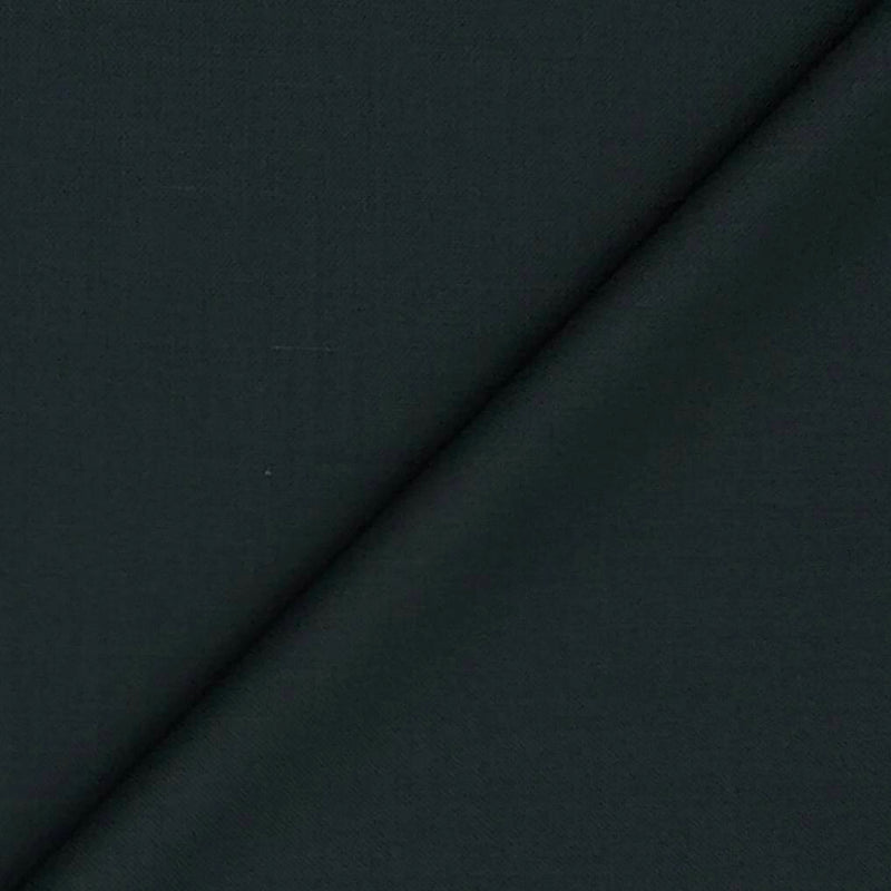 Trouser Fabric Donear Wool Blended Self Texture Colour Hunter Green