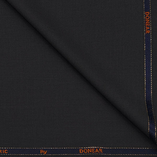 Trouser Fabric Donear Wool Blended Self Texture Colour Umber Brown