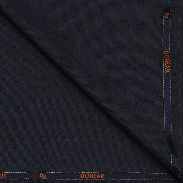 Trouser Fabric Donear Wool Blended Self Texture Colour Steel Grey